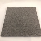 Grey Wool Pressing Mat 12" X 18"