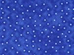 108" Wide 100% Cotton Blender Dotty Royal Blue Quilt Backing by Santee Fabrics