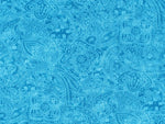 108" Wide 100% Cotton Blue Jewel Paisley Quilt Backing by Choice Fabrics