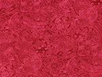 108" Wide 100% Cotton Burgundy Paisley Quilt Backing by Choice Fabrics