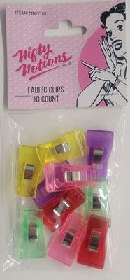 COLORFUL FABRIC CLIPS