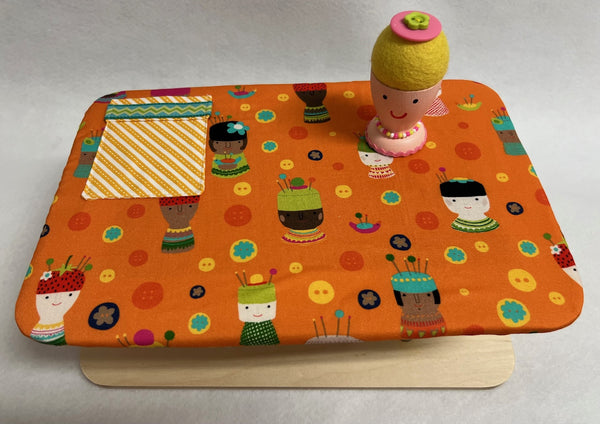 "Sew Good" Replacement Cover and matching Pincushion Set (Yellow)