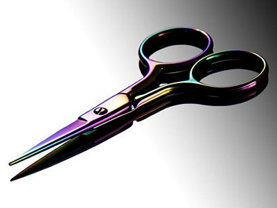 Rainbow Titanium Needlework Scissors
